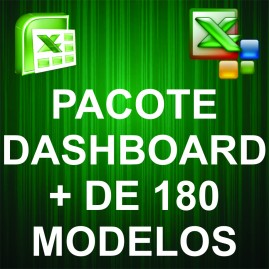 Pacote Dashboards Excel + De 180 Modelos Editáveis